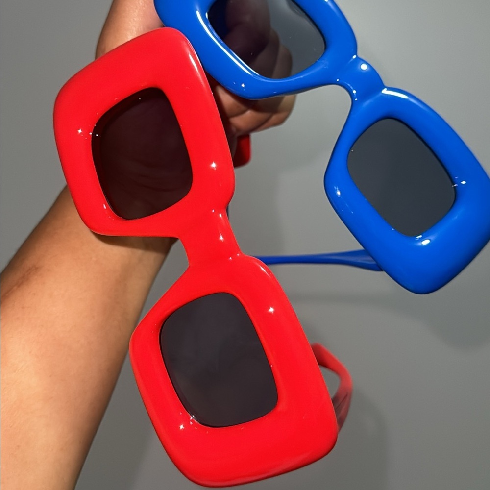 Blue and Red Loewe Similar Sunglasses